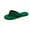 Green, variant on Anuirheih Slip on Sandals Women,Womens Summer Fashion Casual Slippers Flip-flops Flat Bottom Solid Color Beach Slippers(Black)