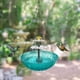 thumbnail image 3 of Fiudx Inodoro Colgante con Bomba de Agua Solar, Construcción Duradera de Plástico y Metal, Decoración para Jardín, Fácil Instalación, Estación de Baño para Pájaros, Incluye 1 Comedero., 3 of 4