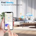 thumbnail image 5 of Air Tracker, Localizador de Llaves con Sonido Compatible con para Find My (Solo IOS), Rastreadores Como Airtags, Rastreador de Mascotas, 5 of 5