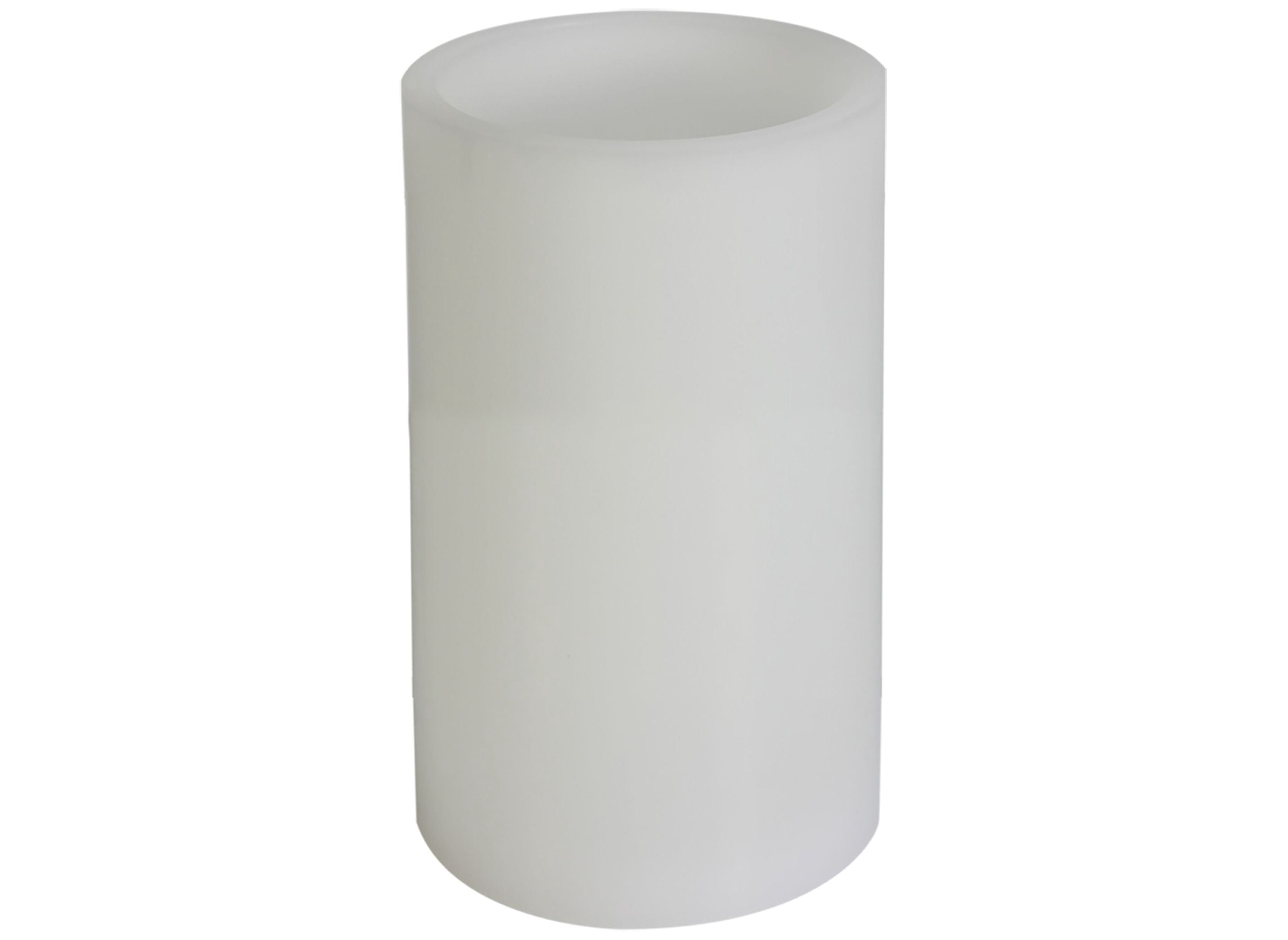 (3-pack) Mainstays 3x6 Inch Flameless LED Pillar Candles, White