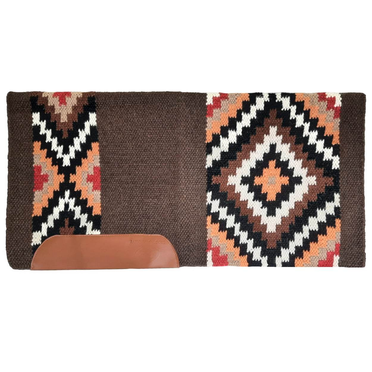 Couverture de coussin de selle Western Show Horse Ranch fait