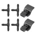 thumbnail image 1 of Kit de Boquillas de Limpiaparabrisas Unique Bargains para Ford para Mustang 2017 Boquillas de Rociado de Limpiaparabrisas Jet No.FR3Z17603AA 4 Pcs Conector de Manguera en T, 1 of 1