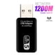 thumbnail image 3 of Seitruly Adaptador USB3.0 de doble banda 2,4G/5G 1200M red de señal WIFI ordenadores tabletas transmisor estable rápidamente electrónico Cables de computadora, 3 of 6