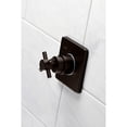 thumbnail image 2 of Kingston Brass KS3045DX Concord Single-Handle Three-Way Diverter Valve with Square Trim Kit in Oil Rubbed Bronze, 2 of 9