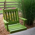 thumbnail image 2 of A &amp; L Furniture Yellow Pine Traditional English 2 ft. Chair Swing with Chains, 2 of 2