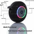 thumbnail image 5 of Altavoz de ducha Bluetooth, radio de ducha Bluetooth IPX7 con radio FM totalmente impermeable, altavoz manos libres, potente ventosa para golf, playa, ducha y hogar, 5 of 5