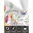 thumbnail image 7 of Wildflowers Cloth Napkins Set of 4 Reusable Dinner Napkins, Spring Country Tulip Butterfly Floral Leaf Cocktail Napkin Washable Table Napkins for Wedding/Holiday Party/Baby Shower 20"x20", 7 of 7