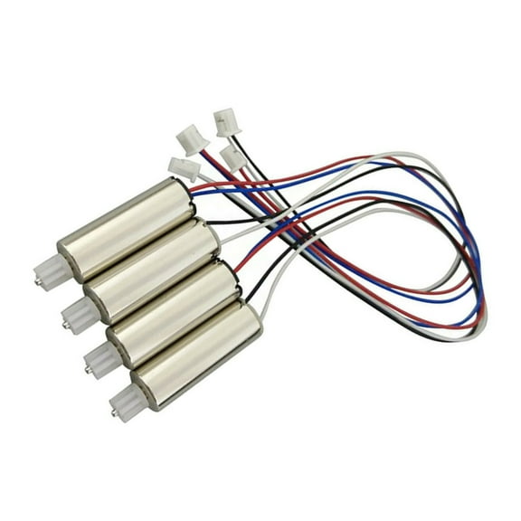 4x Durable Motor Set for E58 S168 Quadcopters Metal Motors for Drone Maintenance Spare Motor