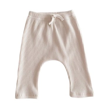 Utoimkio Toddler Baby Boy Girls Winter Warm Cotton Lined Sweatpants Elastic Waisted Pajama Pants for Kids Toddler Boys Girls Size 6M-3T