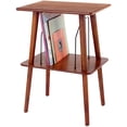thumbnail image 2 of Soporte para tocadiscos Crosley Manchester con almacenamiento de vinilo, 2 of 9