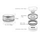 thumbnail image 4 of Distribuidor de nivelador de Tamper distribuidor de de profundidad herramienta de distribución de Espresso manual Tampers - De 51mm Dorado 51mm perfecl distribuidor de cafe, 4 of 8