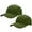 Army Green & Army Green, variant on 2-Pack Plain Baseball Cap for Men & Women Adjustable Size Outdoor Activities White & Light Grey