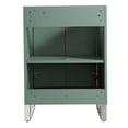 thumbnail image 4 of Fine Fixtures Opulence Collection 24 in. W x 18 in. D x 33 in. H Bathroom Vanity in Mint Green with White Carrara Sintered Stone Sink - Chrome hardware, 4 of 8