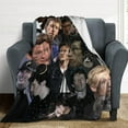 thumbnail image 3 of Handsome Callum Turner Blanket Ultra Soft Flannel Fleece Blanket Stylish Bedroom Living Room Sofa Warm Blanket All Season Use 60"*80"（150 * 200cm）, 3 of 5
