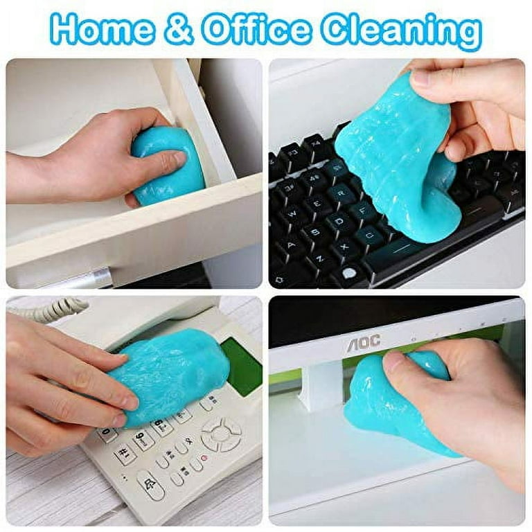 5 Pcs Cleaning Gel Universal For Car Pc Keyboard Dust Cleaner Clay Dust  Removal