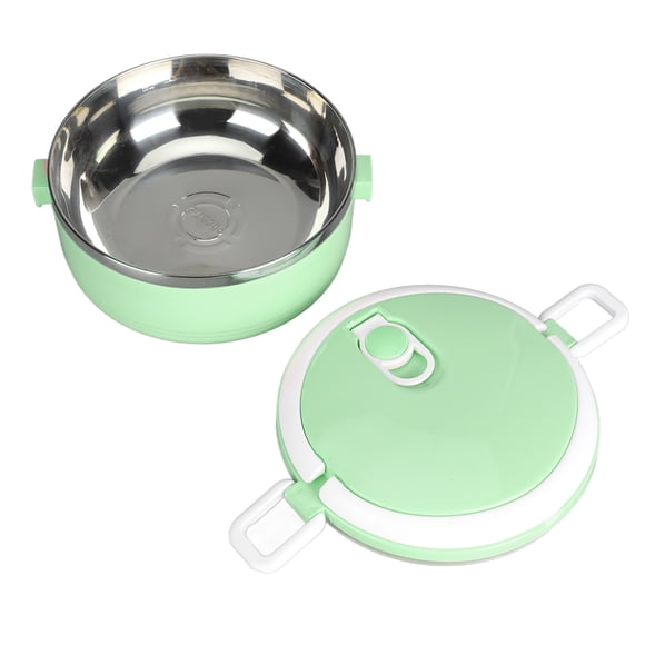 FLAMEEN Thermal Insulated Lunch Box, Stackable Thermal Lunchbox Tight Silicone Sealing Ring For Office