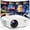 Manual Focusing, variant on CEBORY Mini Projector with 5G WiFi and Bluetooth, 4K Support 1080P Movie Projector (Projector Screen and Tripod Included), Portable Video Projector with HDMI/ USB/ Smartphone for Home Theater/Outdoor