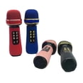 thumbnail image 4 of Micrófono Inalámbrico De Karaoke Con Bluetooth Para Adultos Y Niños, Micrófono Portátil Con Bluetooth Para El Hogar, Altavoz De Mano Para Navidad Y Cumpleaños Yuarrent EL017539-02, 4 of 5