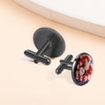 thumbnail image 6 of Valentine's Day Stylish Silver Stainless Steel Shirt Cufflinks for Formal Attire - Classy Men's Accessories for Work or Special Occasions, 6 of 6