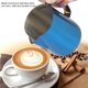 thumbnail image 4 of Taza de café de acero inoxidable de 350 ml, hermosa jarra para espumar leche para Latte Art azul, 4 of 8