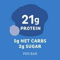 thumbnail image 4 of Quest Protein Bar, 20g Protein, Blueberry Muffin, Gluten Free, 12 Count, 4 of 10