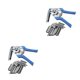 thumbnail image 1 of Yuarrent 1 Juego de pinza semiautomática en forma de M, repuesto portátil, herramienta de reparación de instalación de jaula de pájaros Se muestra como imagen 2Conjunto, 1 of 1