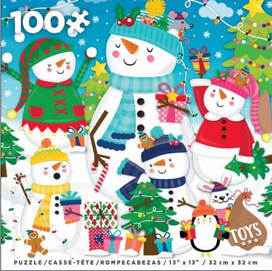 Ceaco - Christmas - Merry and Bright - 100 Piece Kids Jigsaw Puzzle