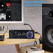 Audio Amplifiers For Car Home Bass 2.0 Channel Hifi Sound Amplifier Home Digital 12V Mini Treble Power Amplify