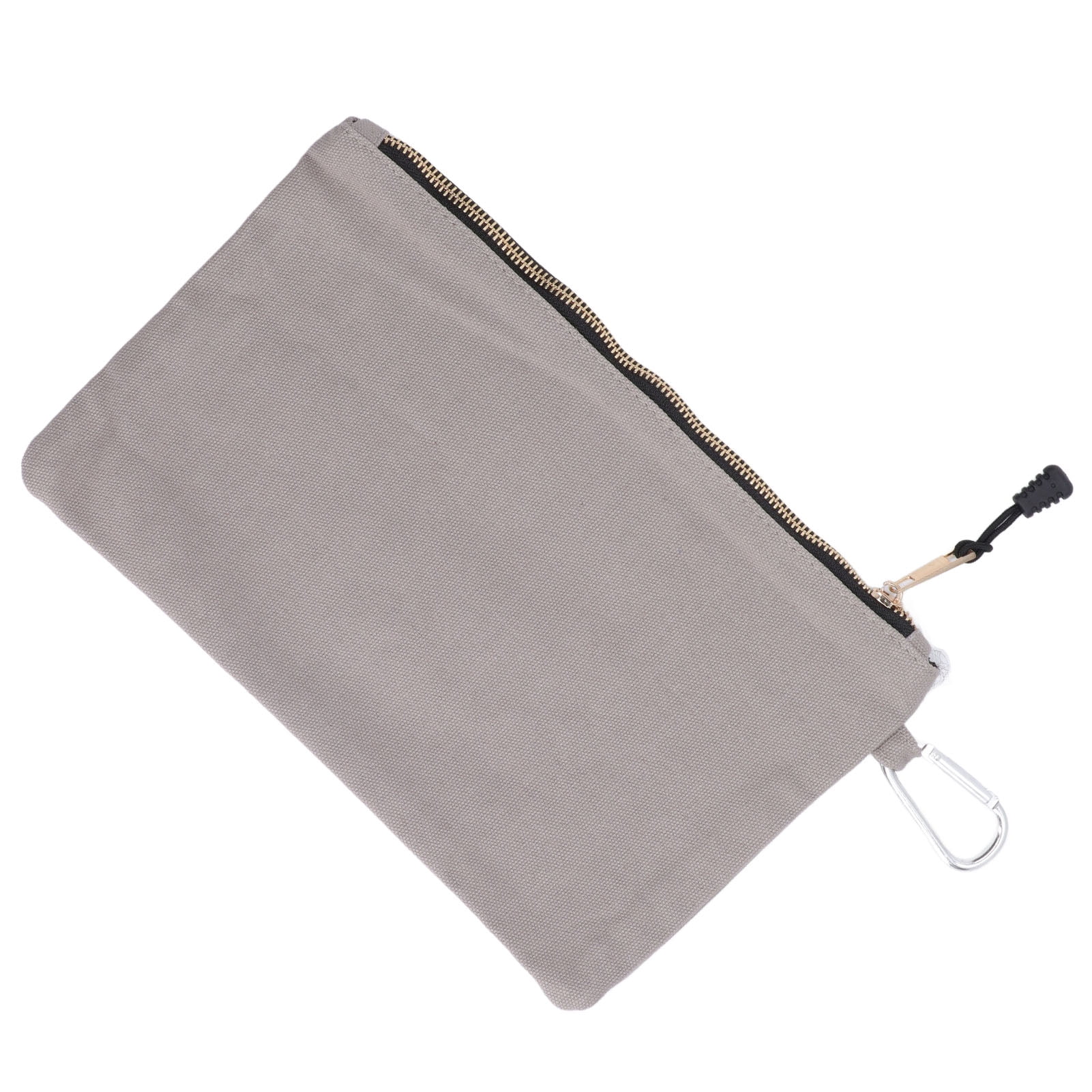 Zipper Tool Bag Multipurpose Pouch Large Capacity Multi Purpose With Carabiner For Working Grey Walmart