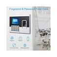 thumbnail image 3 of Time Clock,Attendence Machine N-508 Password Office Recorder Biometric Attendance System USB Fingerprint Time Employee Control Machine, 3 of 7