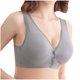 thumbnail image 1 of Ropa interior estilo chaleco para mujer con hebilla frontal empalmada sin cables Fridja nalpqowj7406, 1 of 5