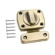 thumbnail image 5 of Pestillo de puerta Macarena Cerradura de seguridad bronce para puerta corrediza, 5 of 7