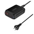 thumbnail image 1 of 200W GaN Desktop Charger 6-Port USB Type C PD Fast Charging Station for Laptops Tablets Smartphones, 1 of 5