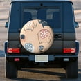 thumbnail image 3 of Kll Cute Ink Drawn Elephants Tire Cover,Universal Wheel Tire Cover For Trailer, Rv, Suv, Truck,Camper And Many Vehicle,(17 Inch), 3 of 7