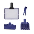 thumbnail image 3 of Fish Tank Cleaning Tool Multifunctional 5 in 1 Aquarium Cleaning Kit with Support Pole and Handle, 3 of 5