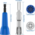 thumbnail image 2 of Wire Twisting Tool Twister Connector, Twist Connector Socket for Power Drill, 2 of 7
