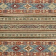 thumbnail image 1 of Ahgly Company Indoor Square Abstract Chestnut Brown Abstract Area Rugs, 8' Square, 1 of 6
