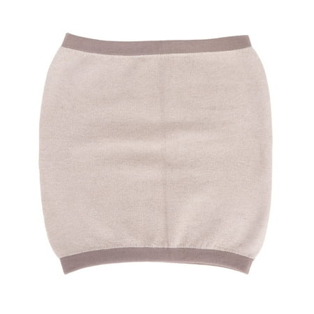 

NUOLUX 1PC Tight Fitting Waist Belt Warm Wool Waistband Stretchy Waist Support Stomach Abdomen Uterus Protector (Camel L)