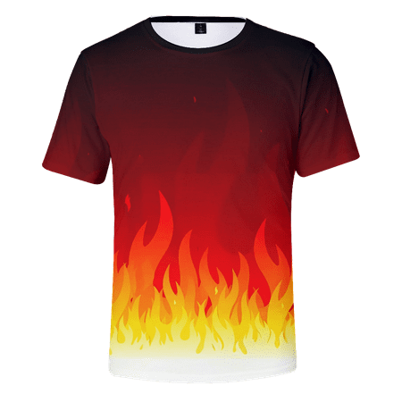 

MLFU Teens and Mens Crewneck T-Shirt Cmofortable Undershirt Up to 8XL