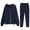 *Navy, variant on No Boundarie Women's Plus Size 2 Piece Fall Outfit,Hoodie and Sweatpants Set For Women,Ladies Zip Up Lounge Tracksuit with Pockets,Beige,Size S