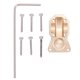 thumbnail image 1 of Jeu de caches différentiels de contrepoids en laiton pour Axial SCX24 90081 pour voiture RC AXI00002 1/24, 1 of 4