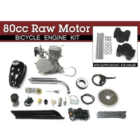 80cc Raw Motor Bicycle 2 Stroke Engine Kit (Best 2 Stroke Bicycle Engine)