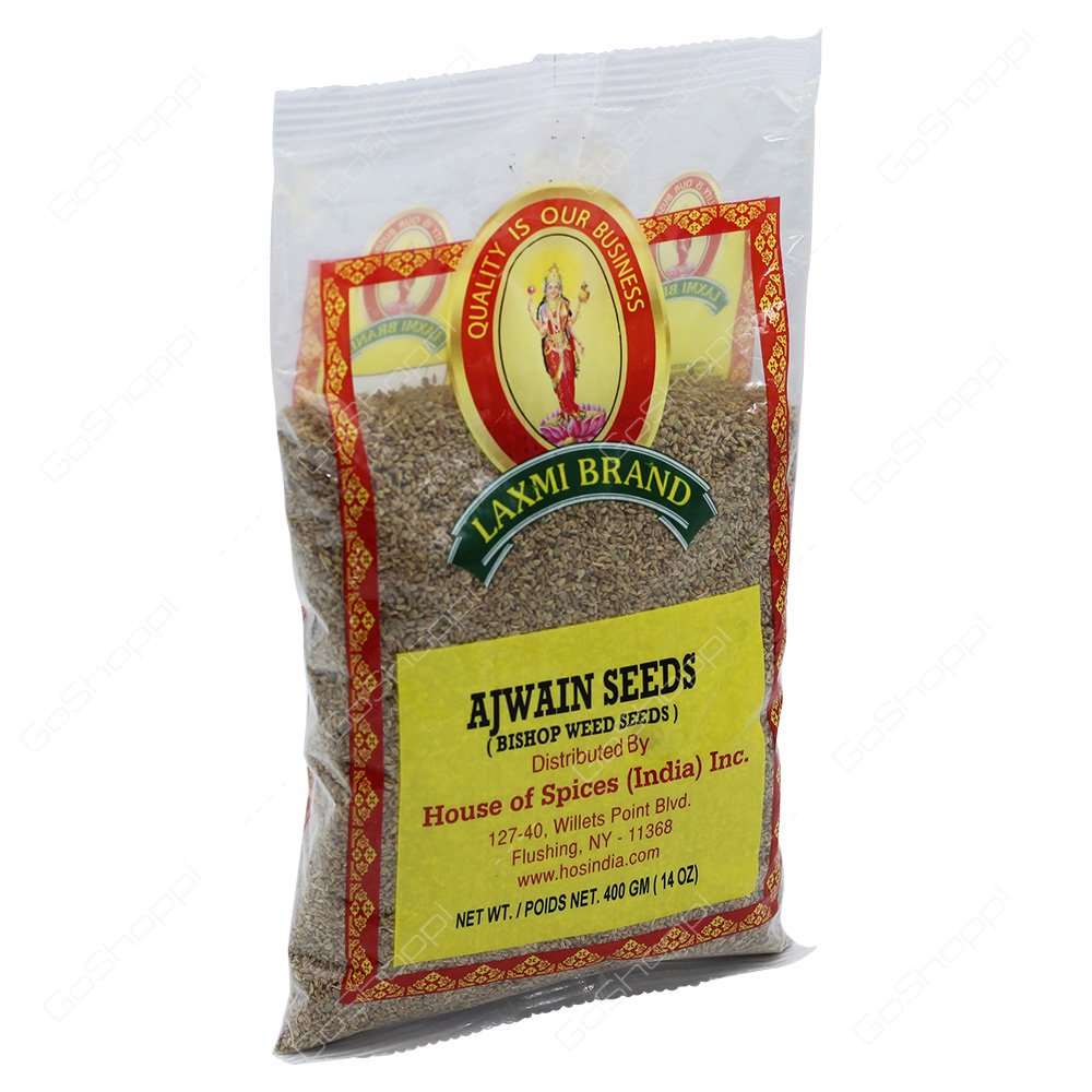 LAXMI Ajwain Seeds 14 oz [PACK OF 2]