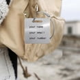 thumbnail image 4 of Stainless Steel Luggage for Travel Customizable Suitcase and Bag Identification with Initials Names or ID Numbers, 4 of 5