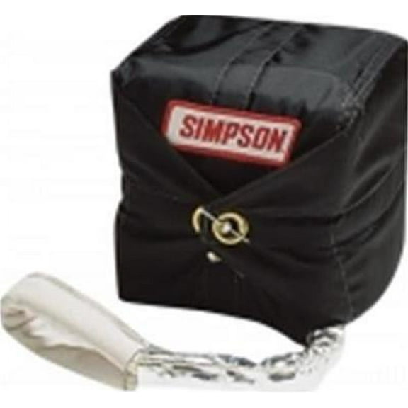 Simpson Racing 42088 Skyjacker Series Pilot Chute Pack Nomex- for 12-Foot -Black