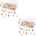 thumbnail image 6 of unbranded 30 Pcs  Replaceable Push Pin Multi-function Thumbtacks Ice Cream Shape Thumb Tacks Map Supply, 6 of 8