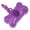 Purple, variant on Walbest Bone Shaped Pet Waste Disposal Dog Poop Bags Dispenser, Purple