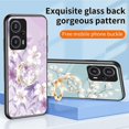thumbnail image 2 of Pour Xiaomi Note 12 Turbo/Poco F5 5G Support Anneau Couverture Imprimée Verre Trempé+pc+tpu Coque Mobile, 2 of 5