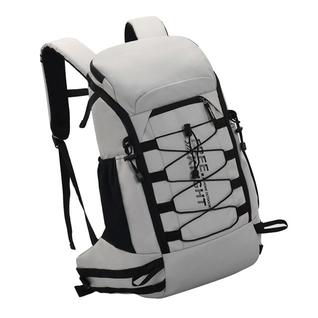 Mochila de senderismo impermeable ligera 40L Sunnimix gris