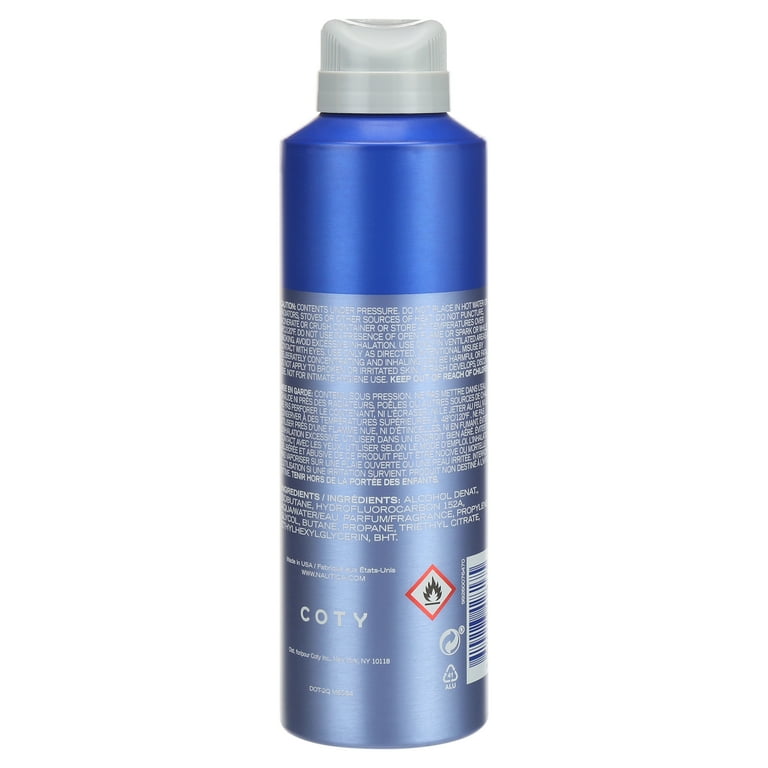 NAUTICA Voyage Deodorant Body Spray for Men 6.0 fl oz Walmart